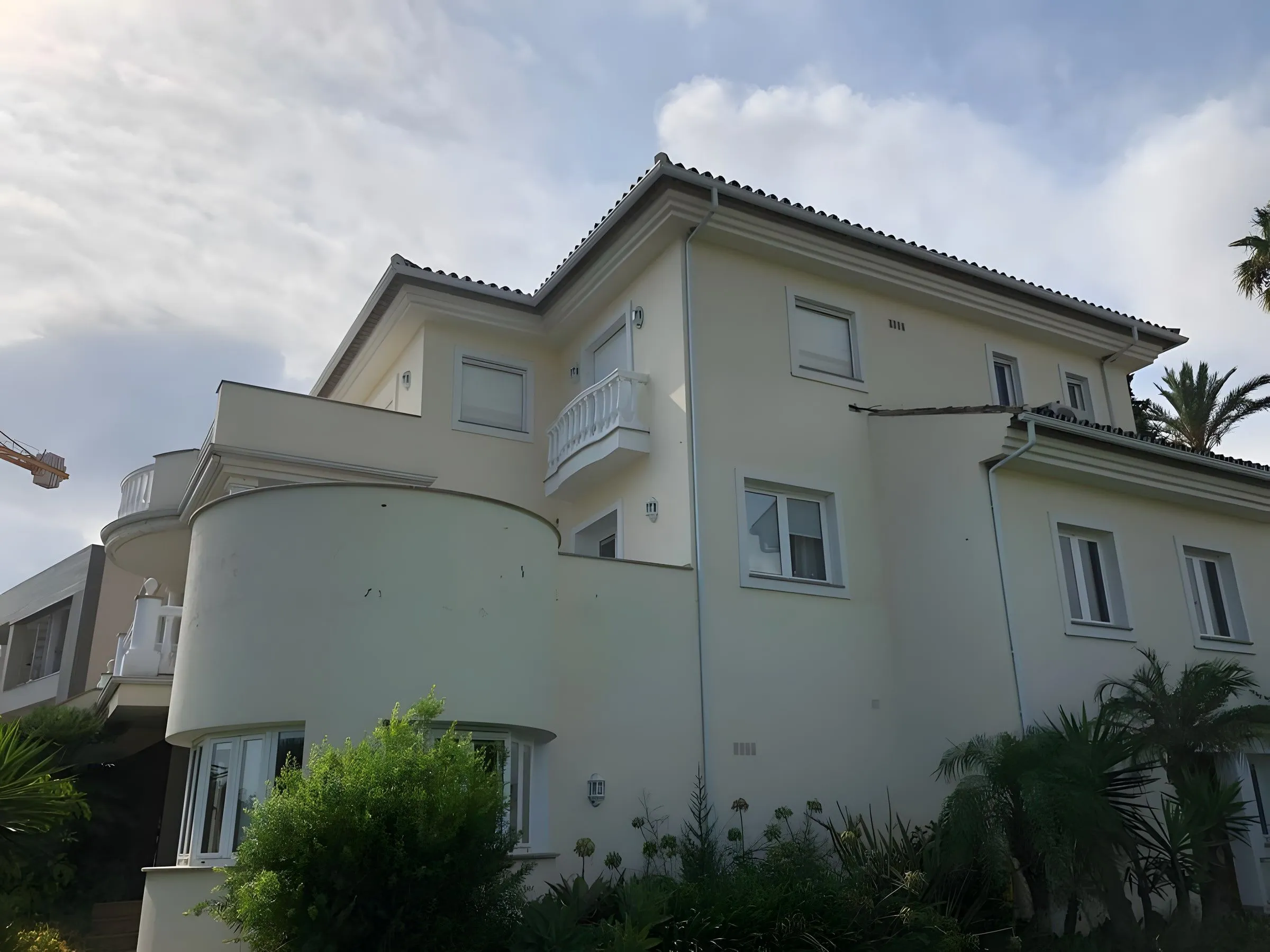 Antes: La villa